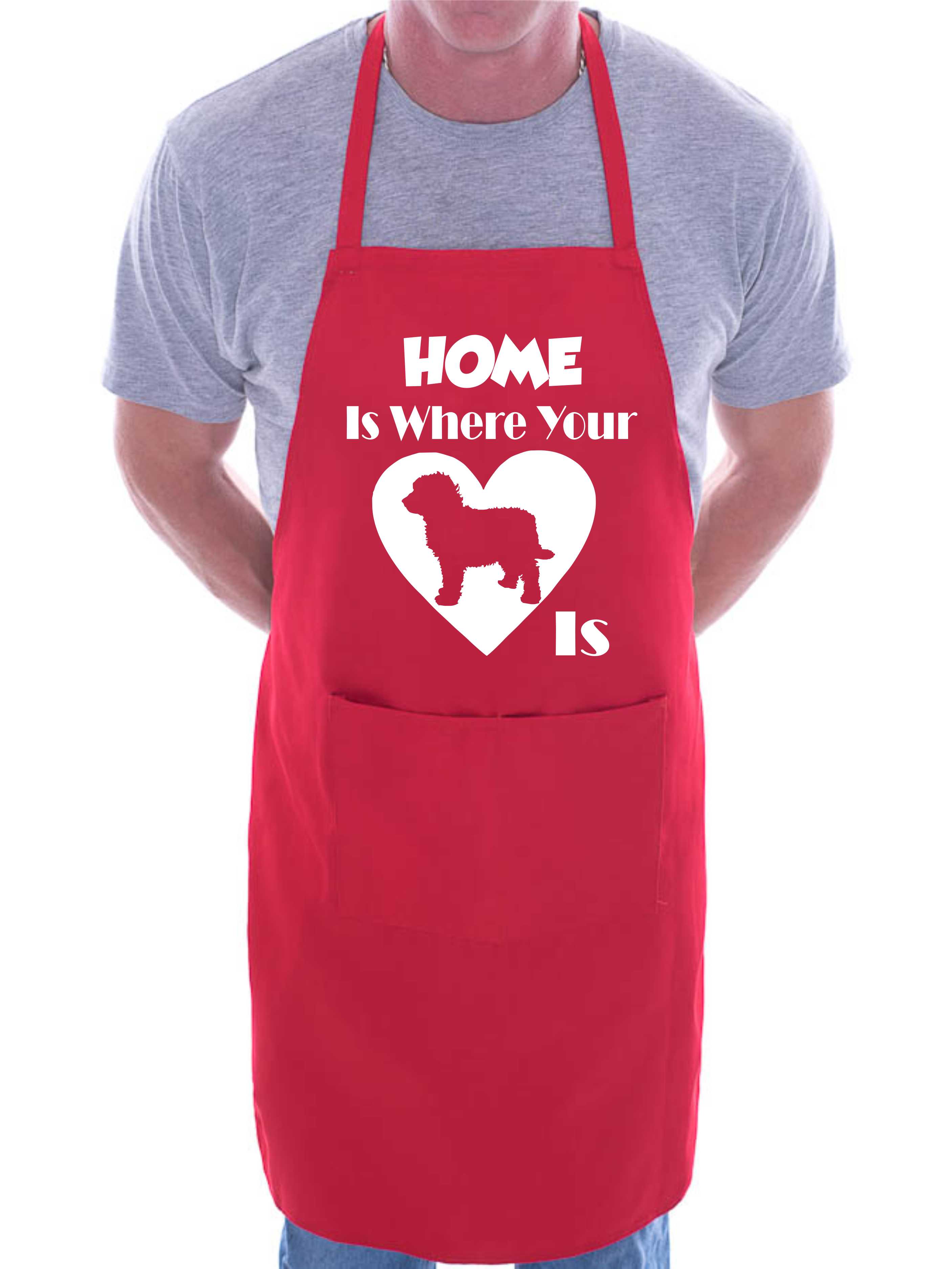 Home Is Where Your Cockapoo Is Funny Dog Lover Gift Novelty Cooking BBQ ...