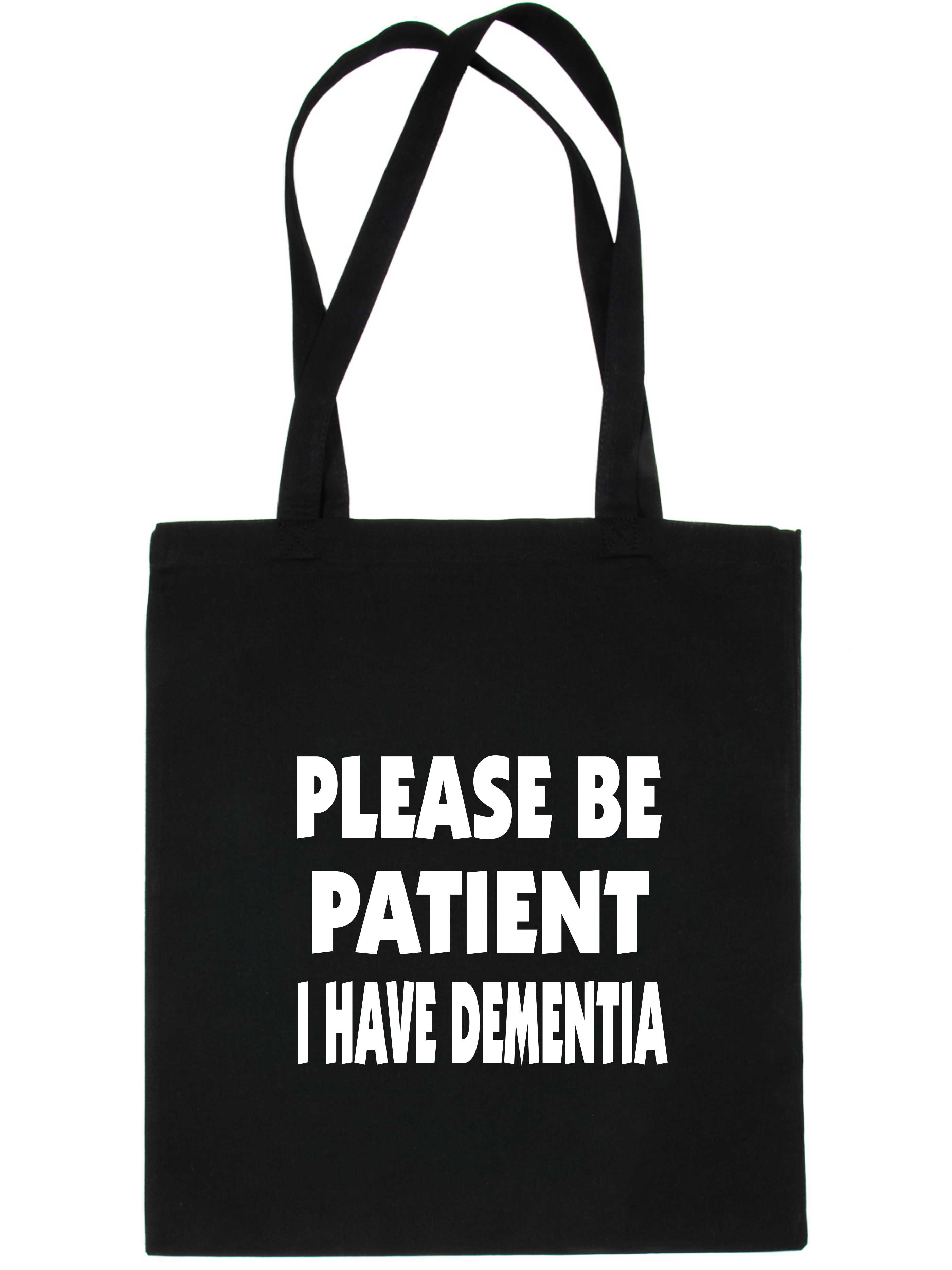 Bolso de Mano Be Patient I Have Dementia Concienciación sobre Salud Mental Damas Compradoras - Imagen 2 de 9