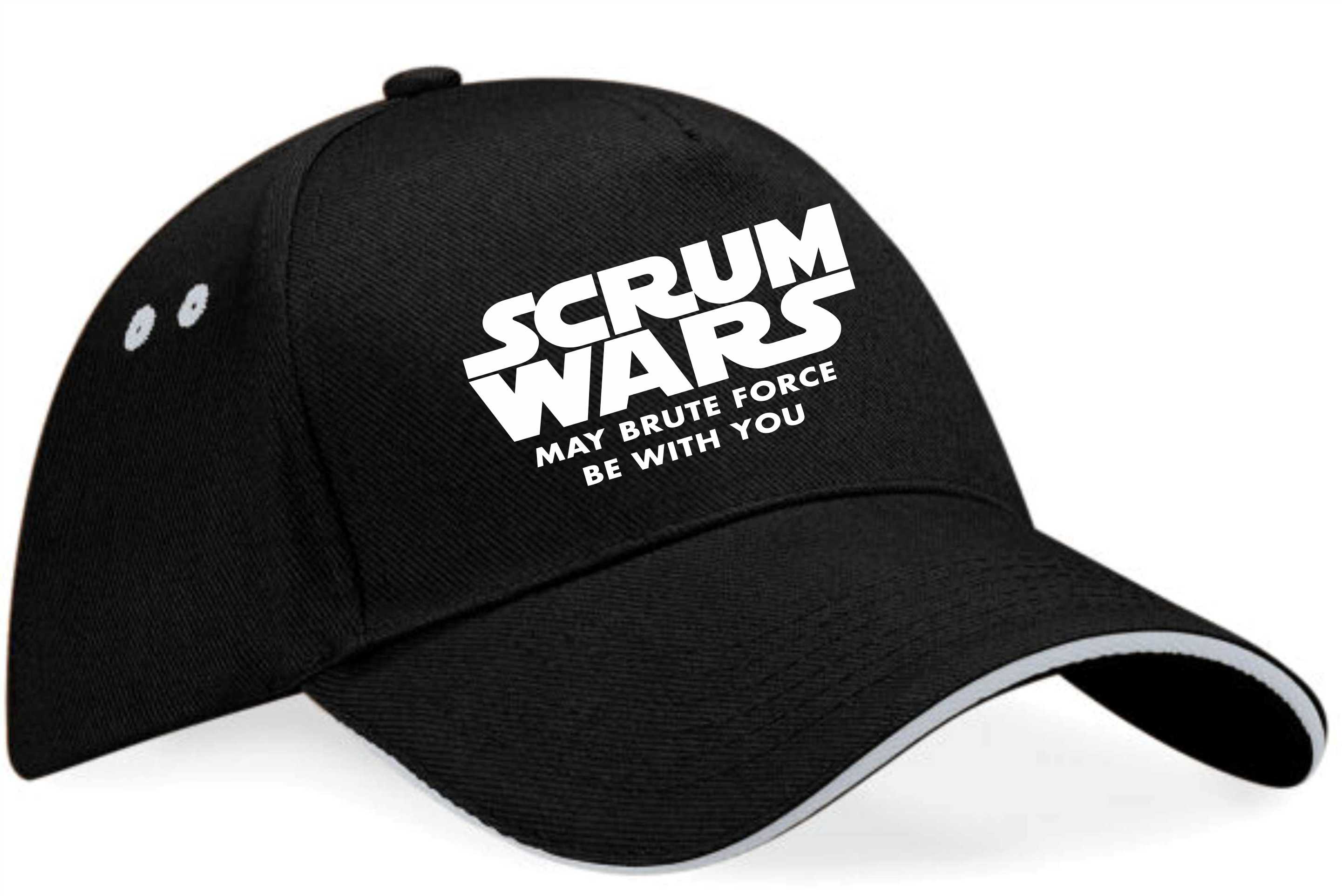 Scrum Wars Baseball Cap Rugby Lover Sports Gift For Men & Ladies - Picture 2 of 9