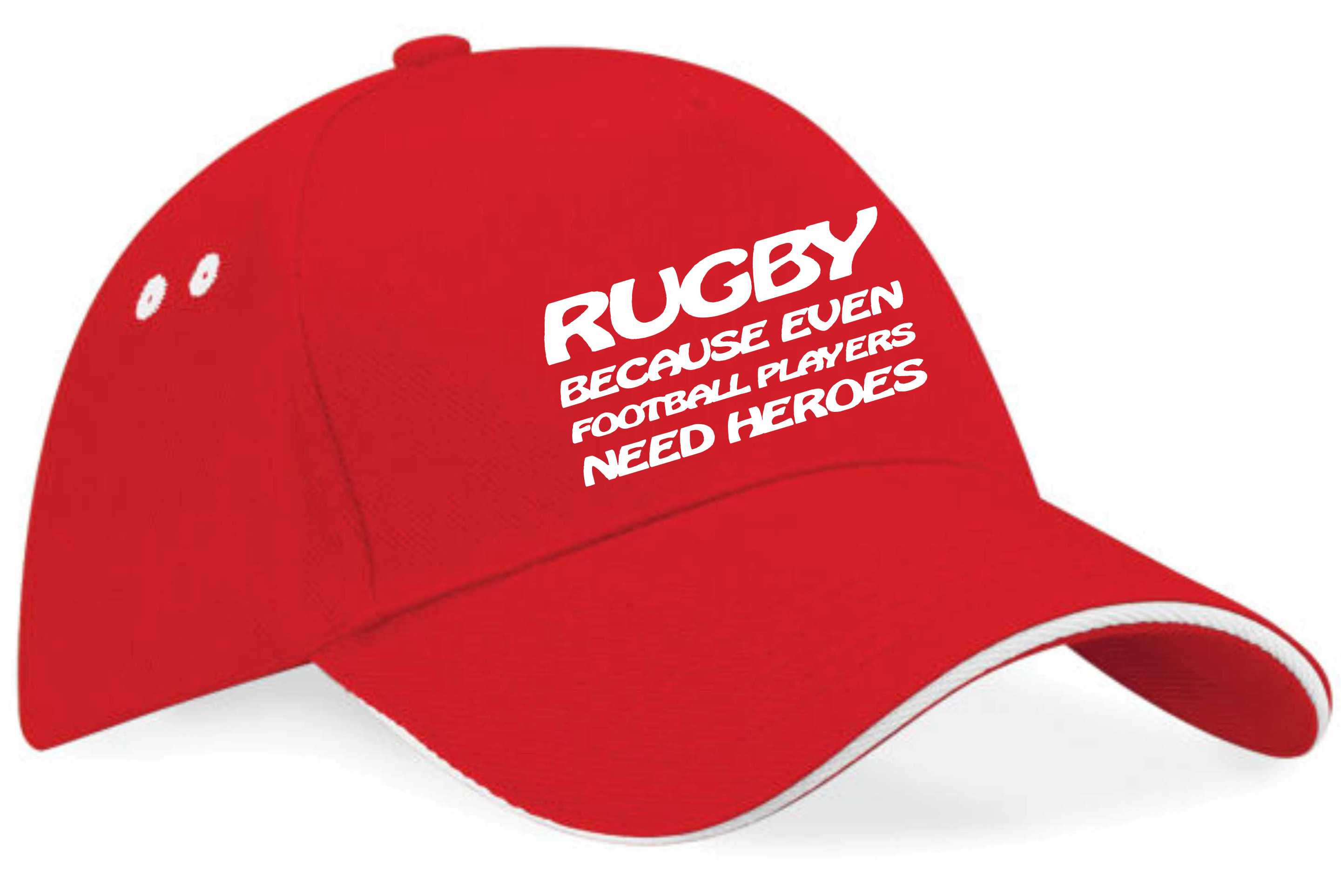 Rugby Footballers Need Hero's Baseball Cap Sport Gift For Men & Ladies - Picture 9 of 9