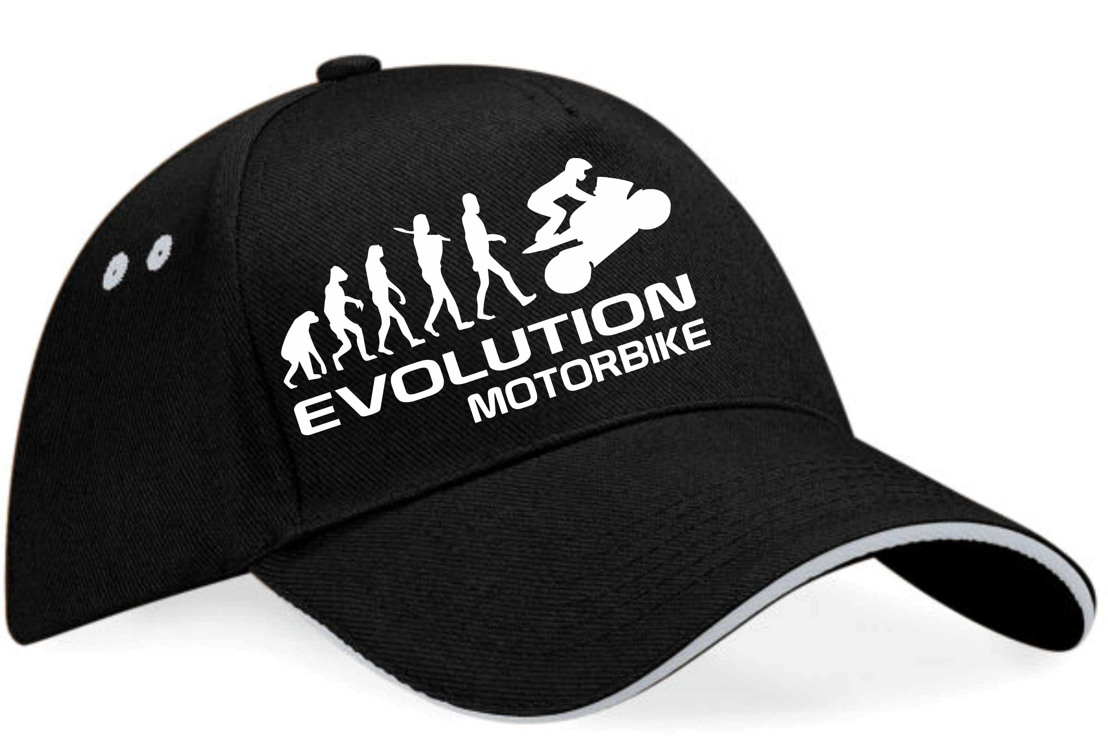 Gorra de béisbol Evolution Of A Motociclistas regalo de cumpleaños unisex - Imagen 2 de 9