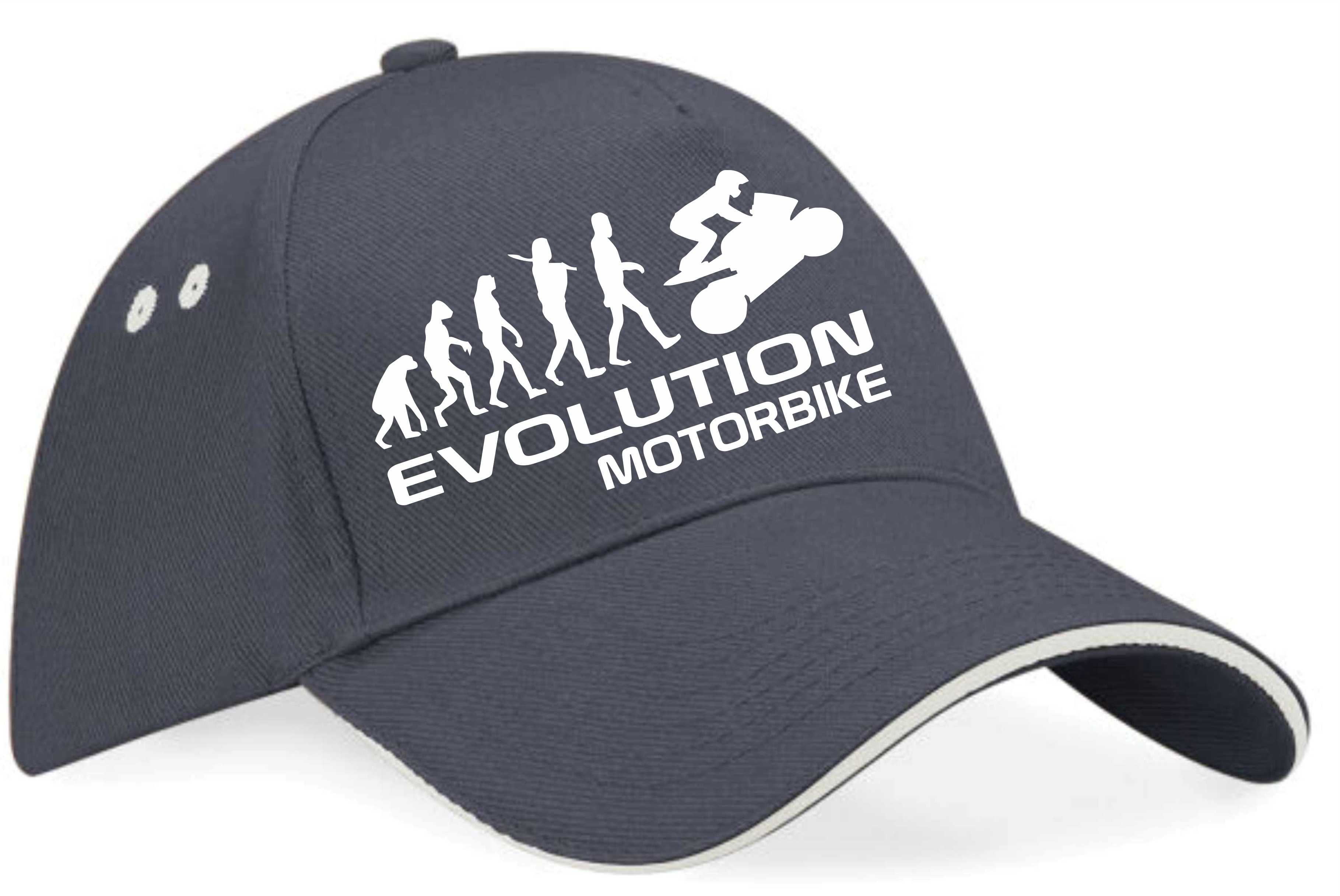 Gorra de béisbol Evolution Of A Motociclistas regalo de cumpleaños unisex - Imagen 6 de 9