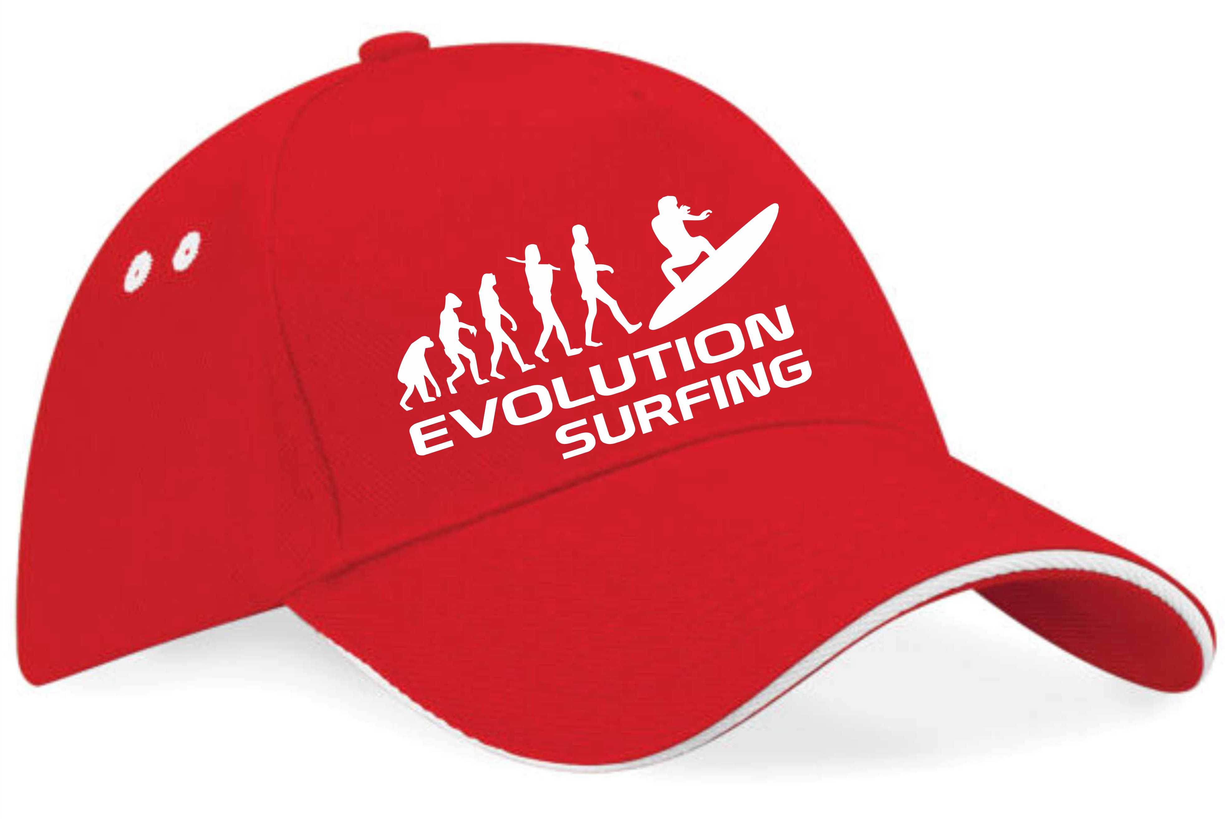 Evolution Of Surfing Baseball Cap Birthday Gift Watersports Men & Ladies - Bild 9 von 9