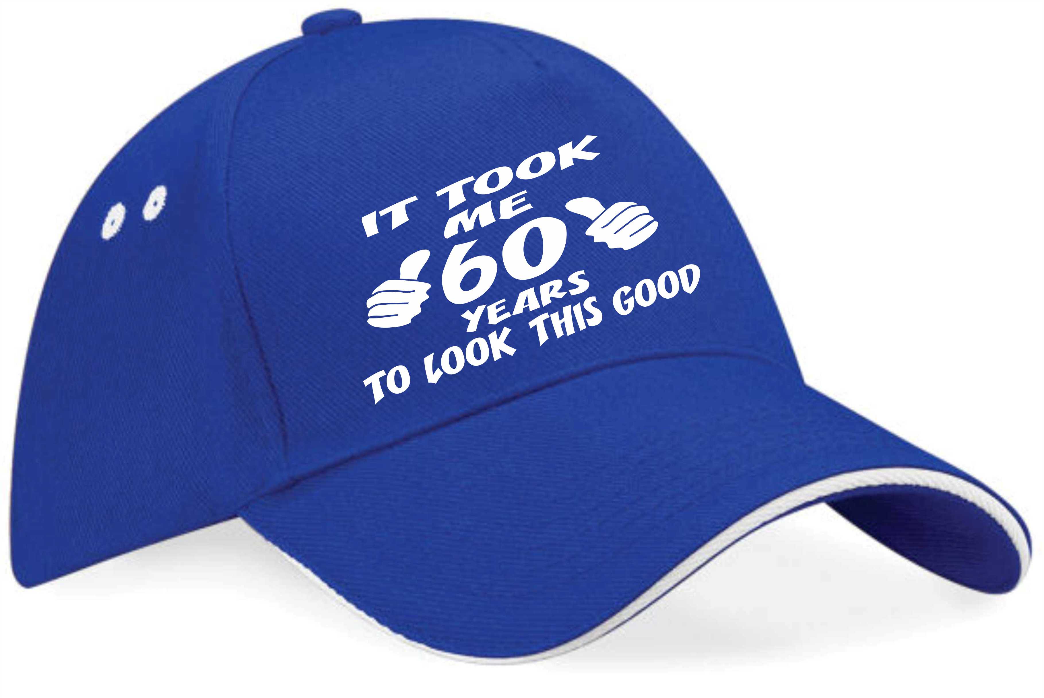 It Took 60 Years Look This Good Baseball Cap 60th Birthday Gift For Men & Women - Picture 5 of 9