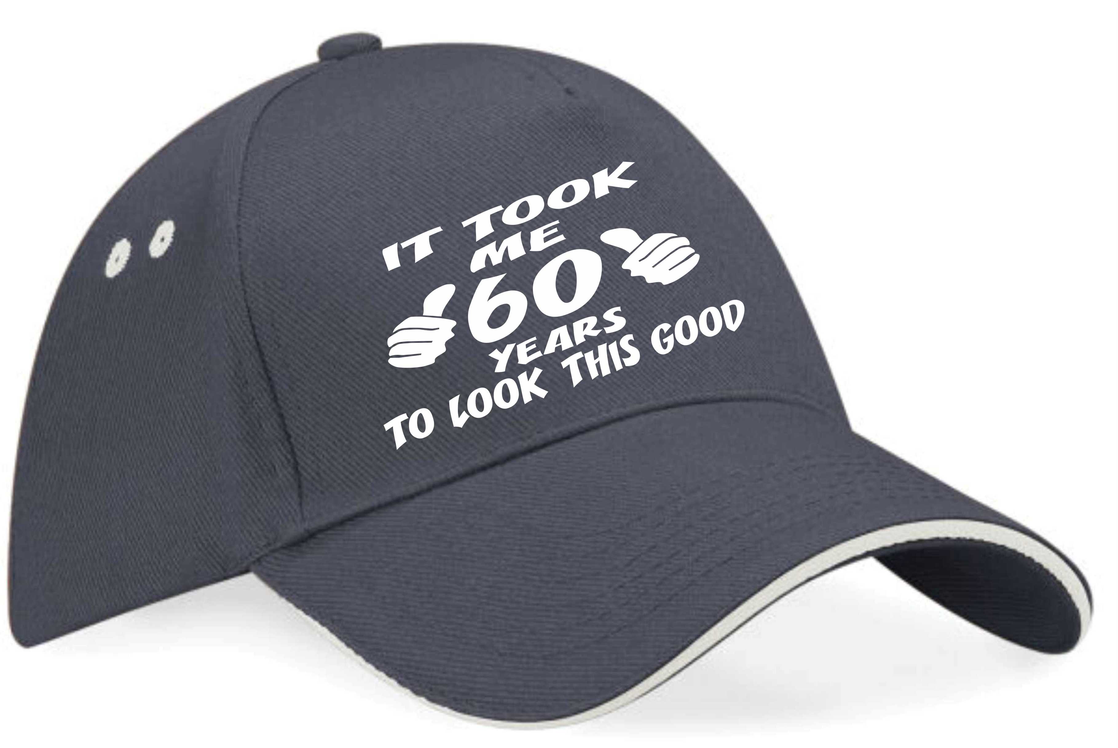 It Took 60 Years Look This Good Baseball Cap 60th Birthday Gift For Men & Women - Picture 8 of 9