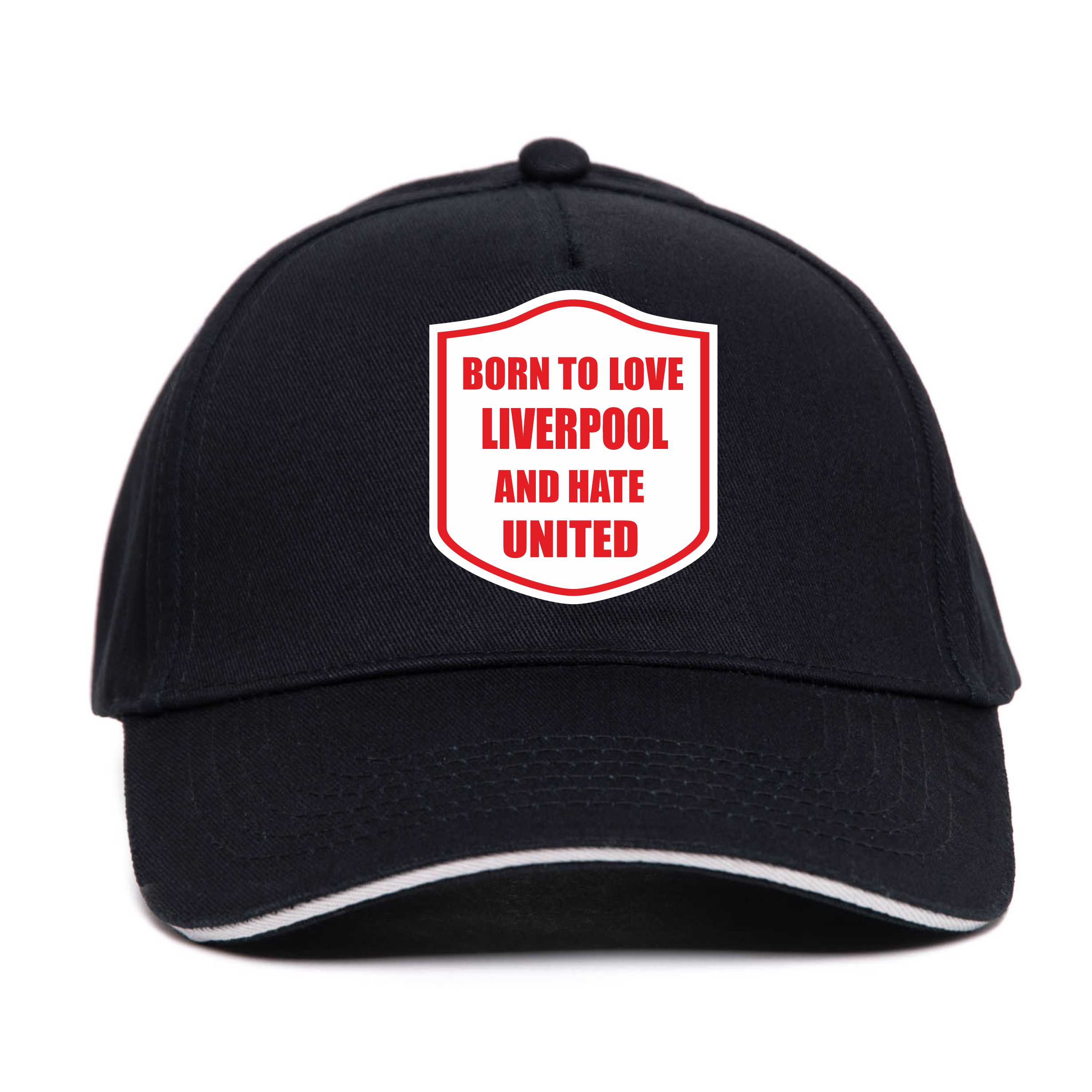 Love Liverpool Hate United Baseball Cap Football Fan Birthday Gift  - Picture 2 of 9
