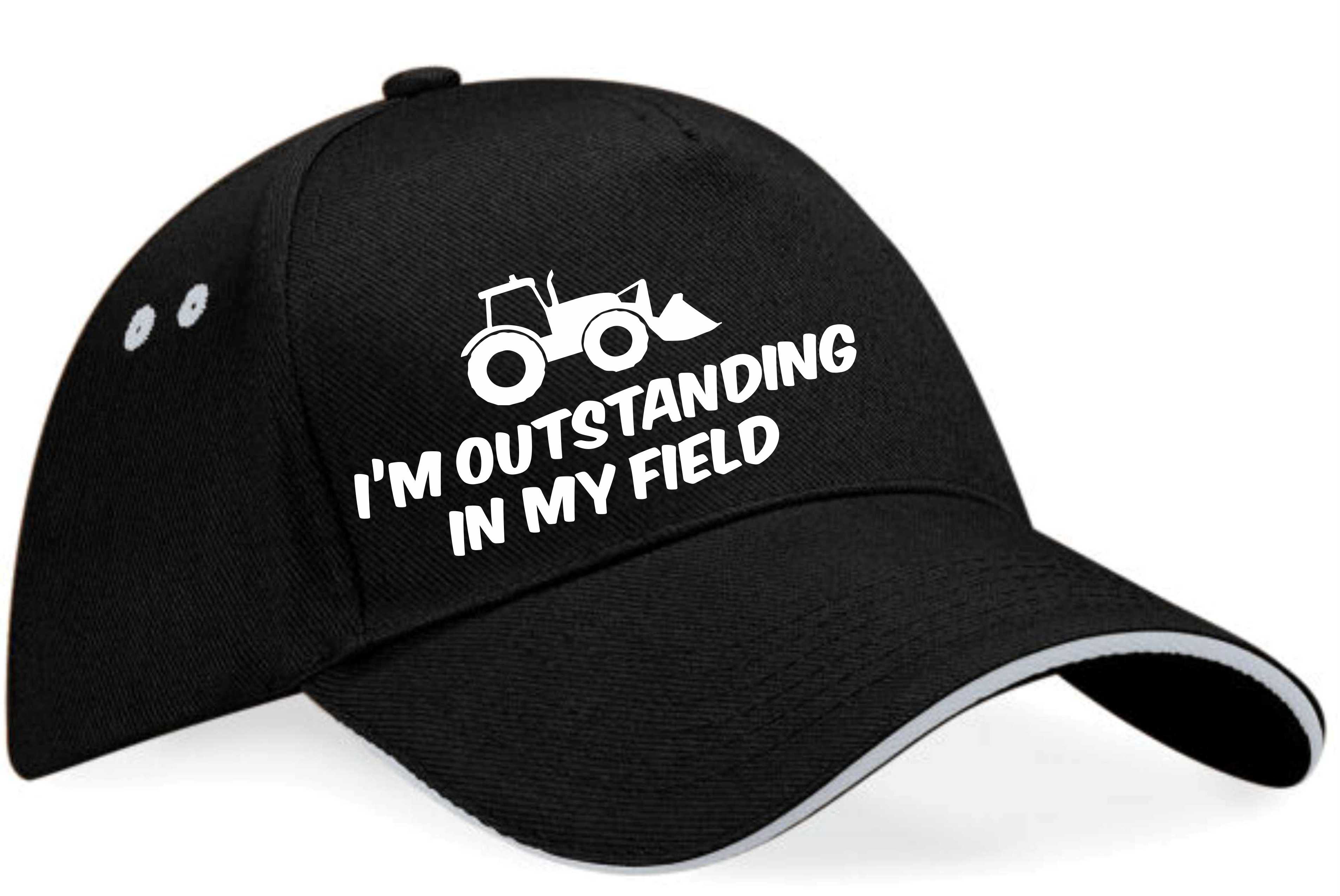 Baseballkappe Outstanding In My Field Bauern Geburtstagsgeschenk für Männer & Damen - Bild 2 von 9