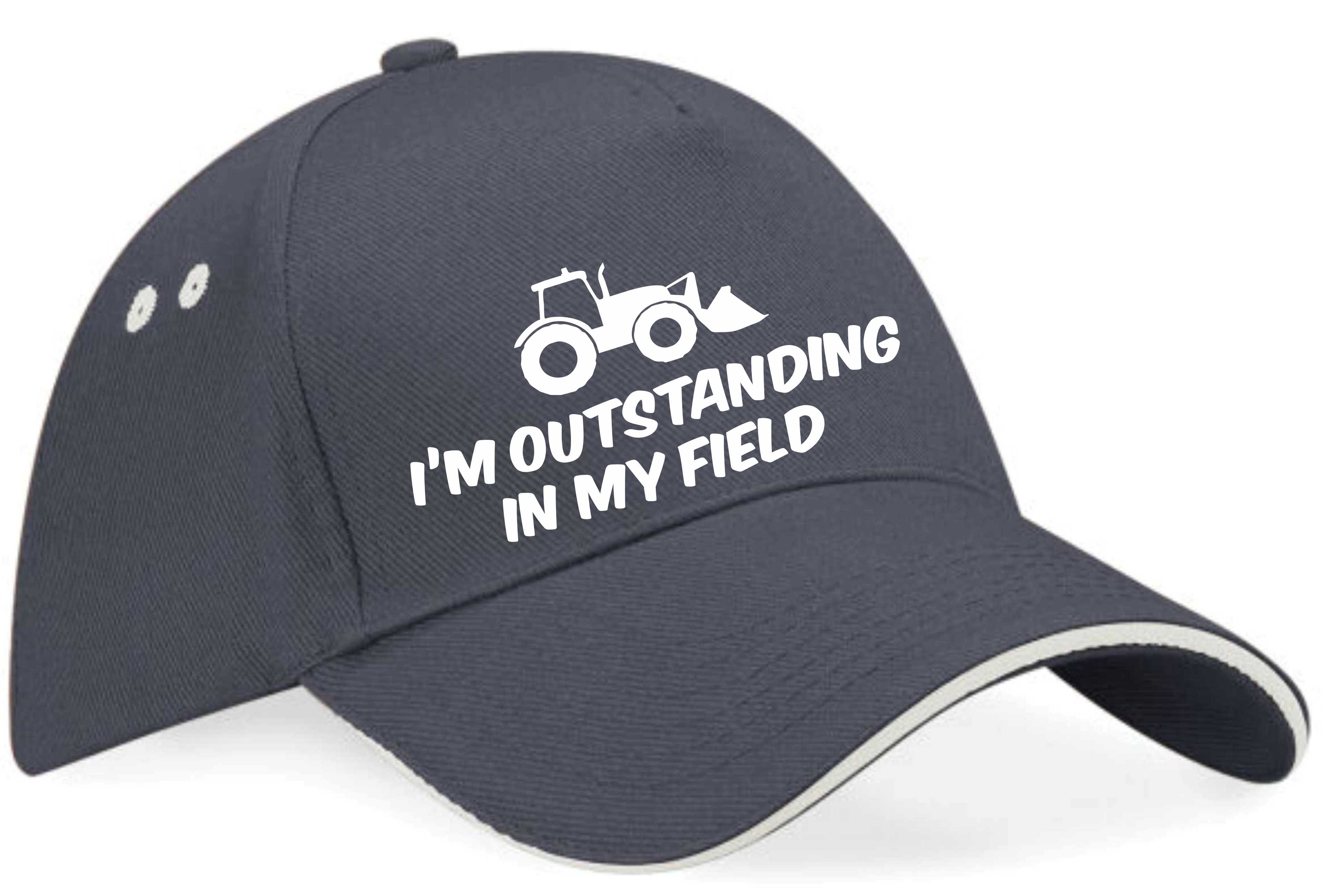 Baseballkappe Outstanding In My Field Bauern Geburtstagsgeschenk für Männer & Damen - Bild 6 von 9