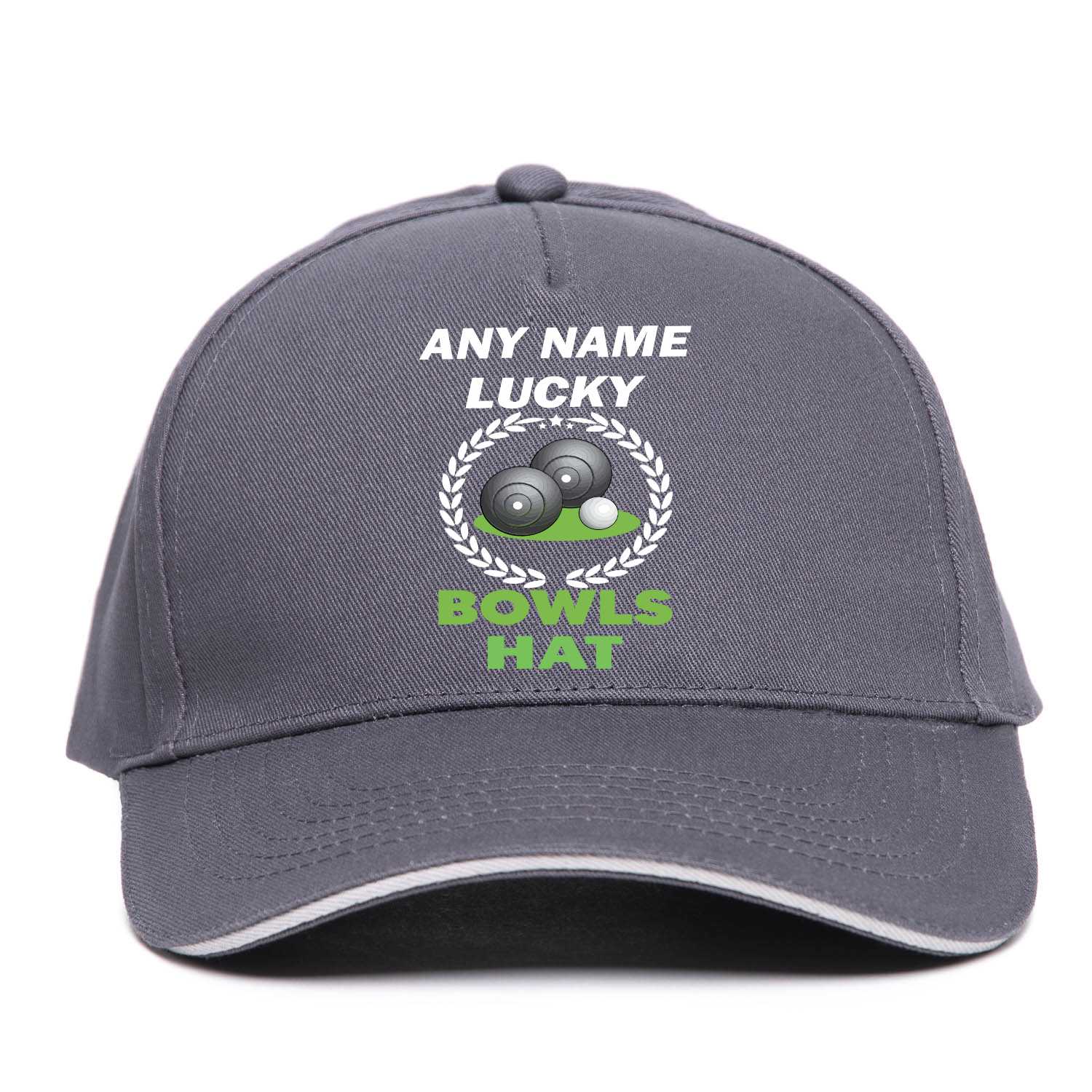 Lucky Bowls Baseball Cap Personalise With Any Name Gift For Men & Women - Picture 8 of 9