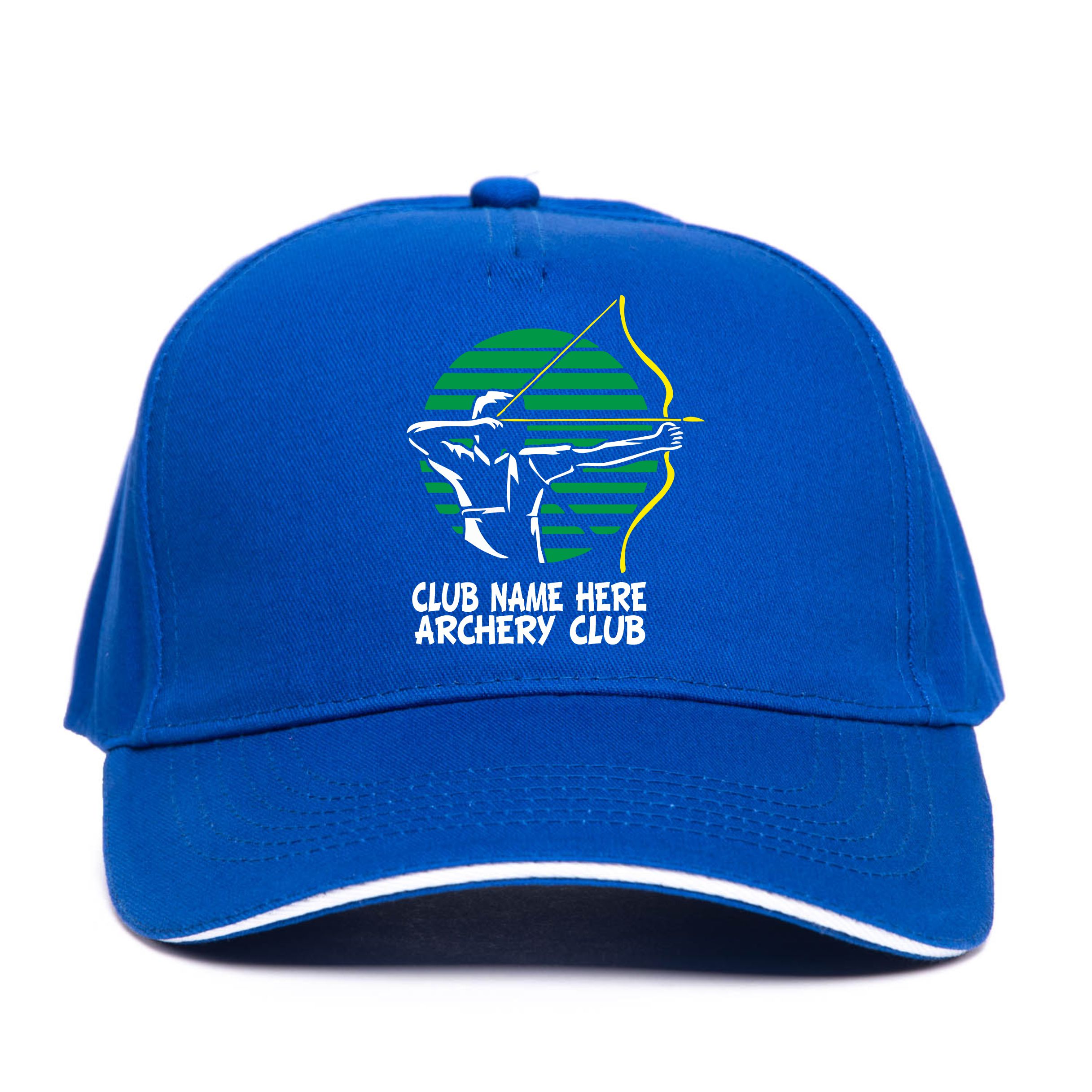 Baseballmütze Bogenschießen personalisieren mit Vereinsnamen Geschenk Unisex Mütze - Bild 7 von 9