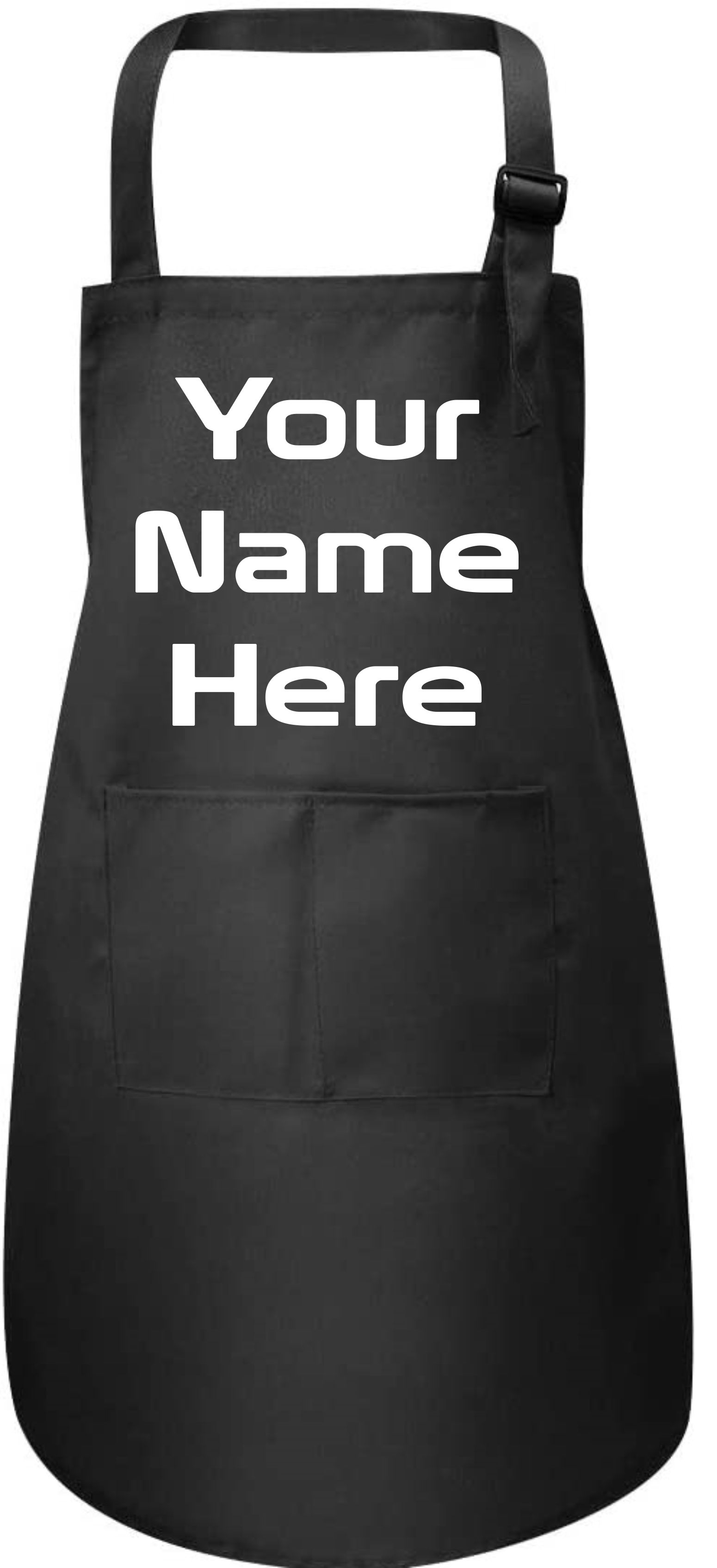 Personalised Kids Apron Your Name - Picture 2 of 3