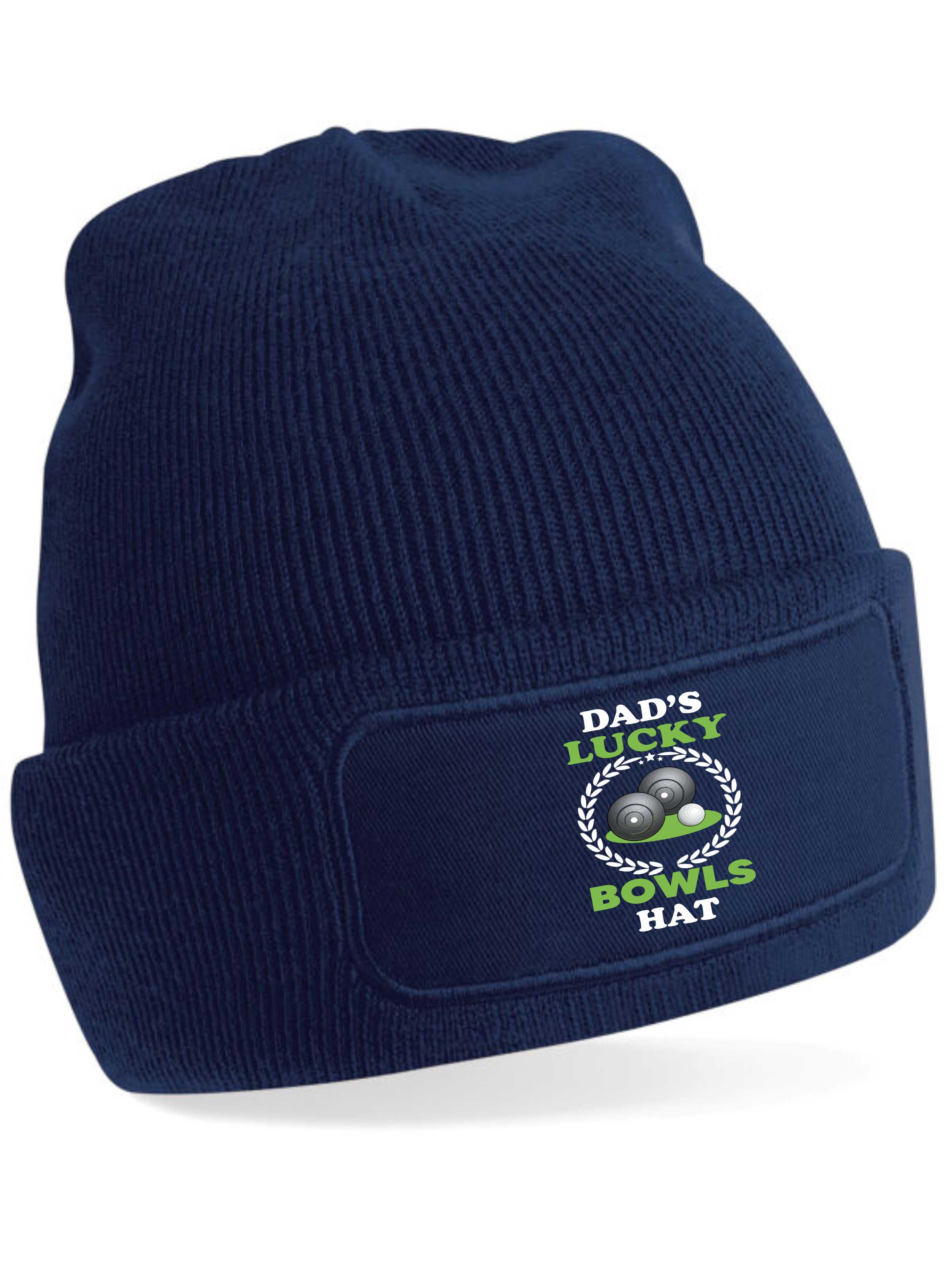 Papas Glücksschalen Beanie Mütze Geschenk Vatertag Krone grün Bowling Geburtstag - Bild 7 von 9