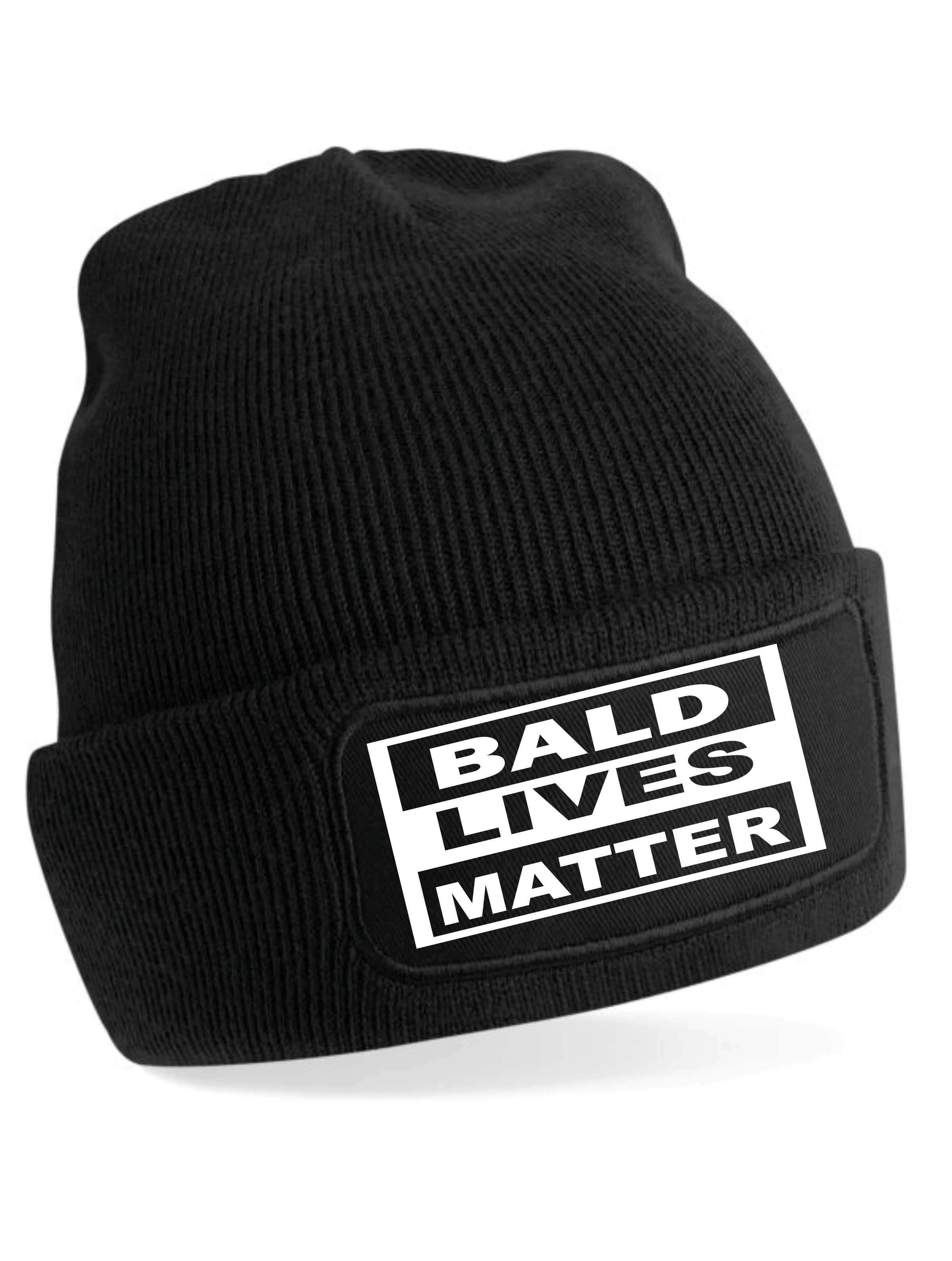 Gorro gorro Bald Lives Matter divertido regalo de cumpleaños para hombre día del padre - Imagen 2 de 7