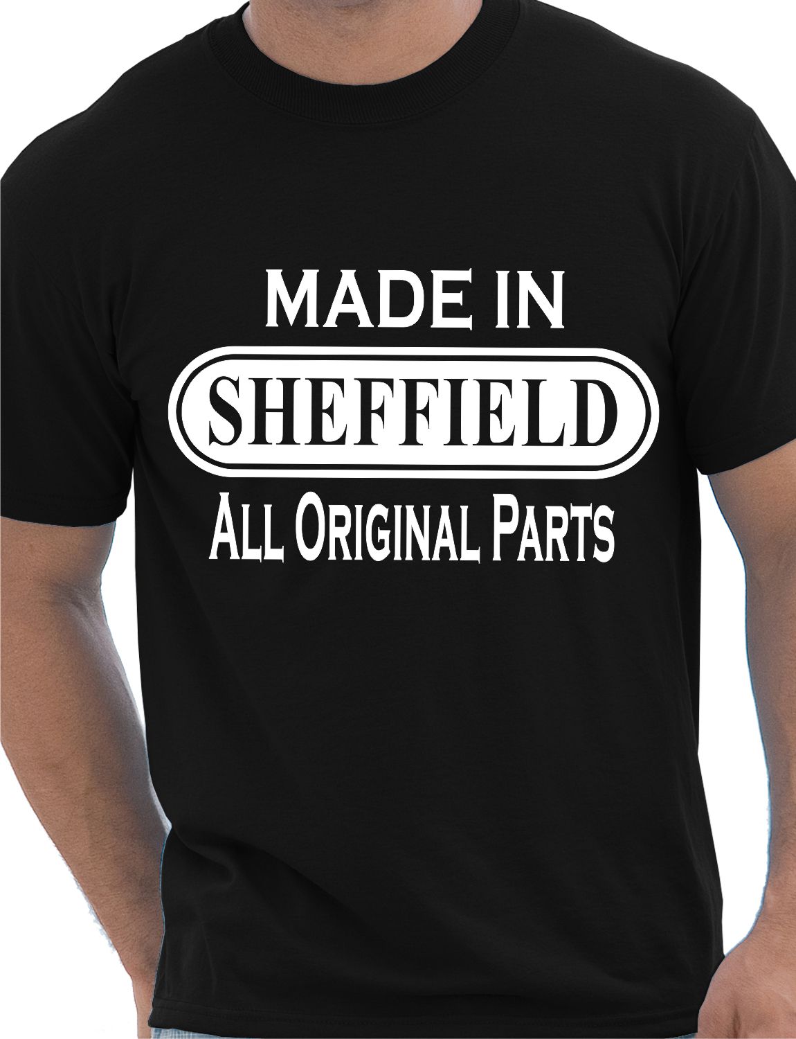 Camiseta Made In Sheffield From Sheffield Regalo para Hombre Talla S-XXL - Imagen 2 de 7