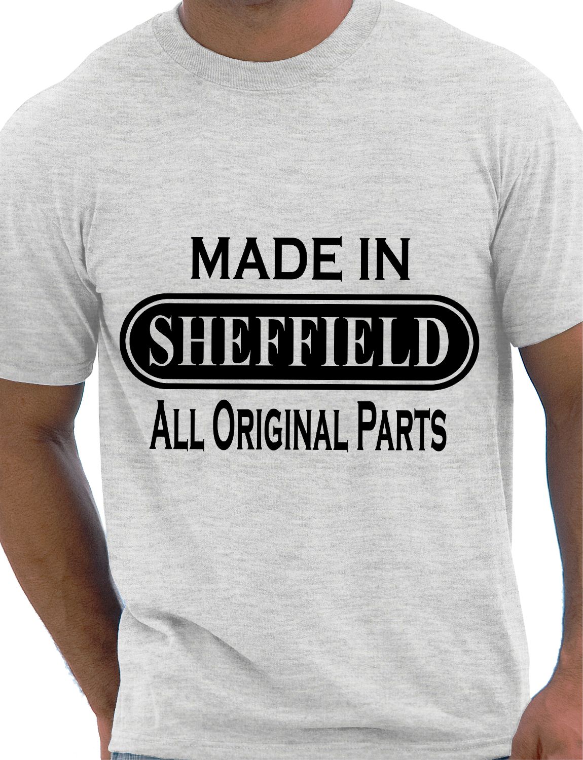 Camiseta Made In Sheffield From Sheffield Regalo para Hombre Talla S-XXL - Imagen 4 de 7
