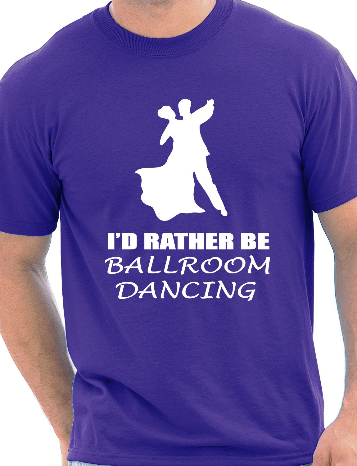 I&rsquo;d Rather Be Ballroom Dancing Latin Funny Gift Mens T-Shirt Size S-XXL