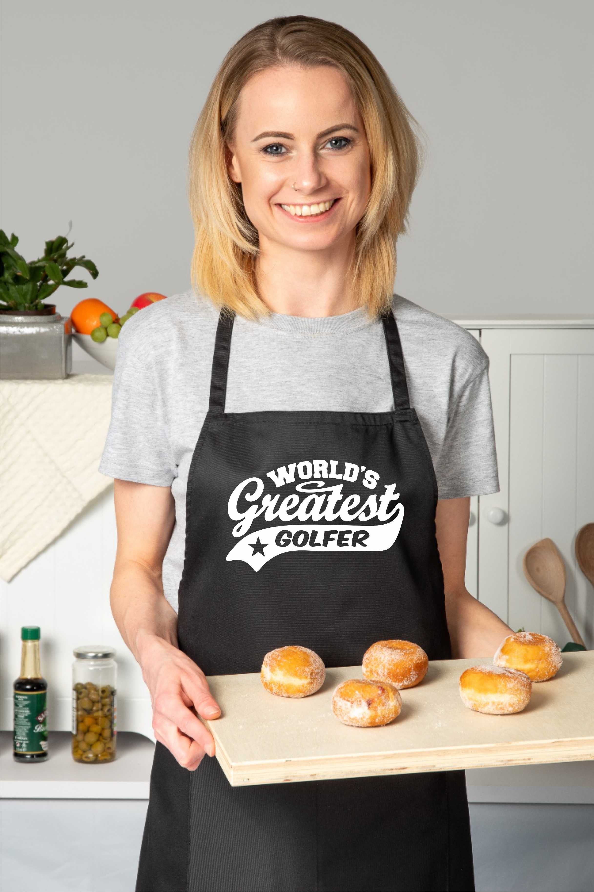 Delantal El mejor regalo para golfista para él regalo para su cumpleaños de golf  - Imagen 7 de 8