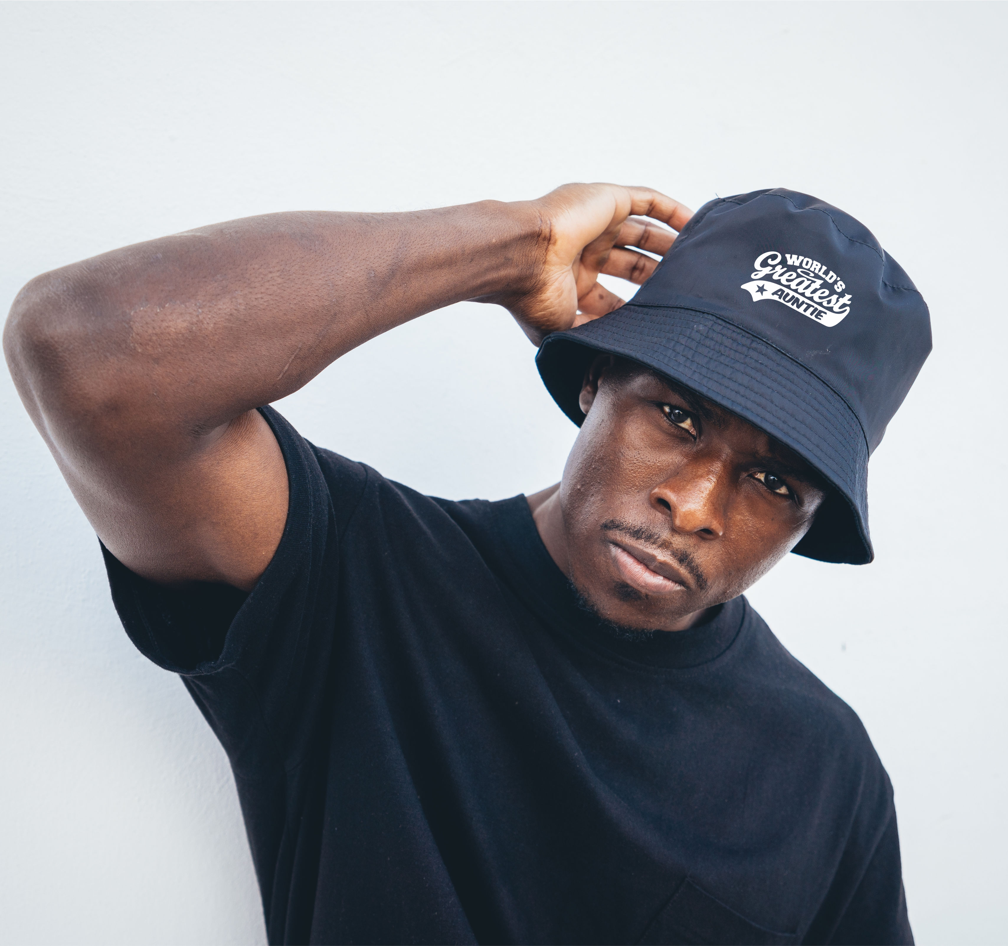 Fischerhut schönste Tante Geburtstag Muttertagsgeschenk Geschenk für sie  - Bild 4 von 7