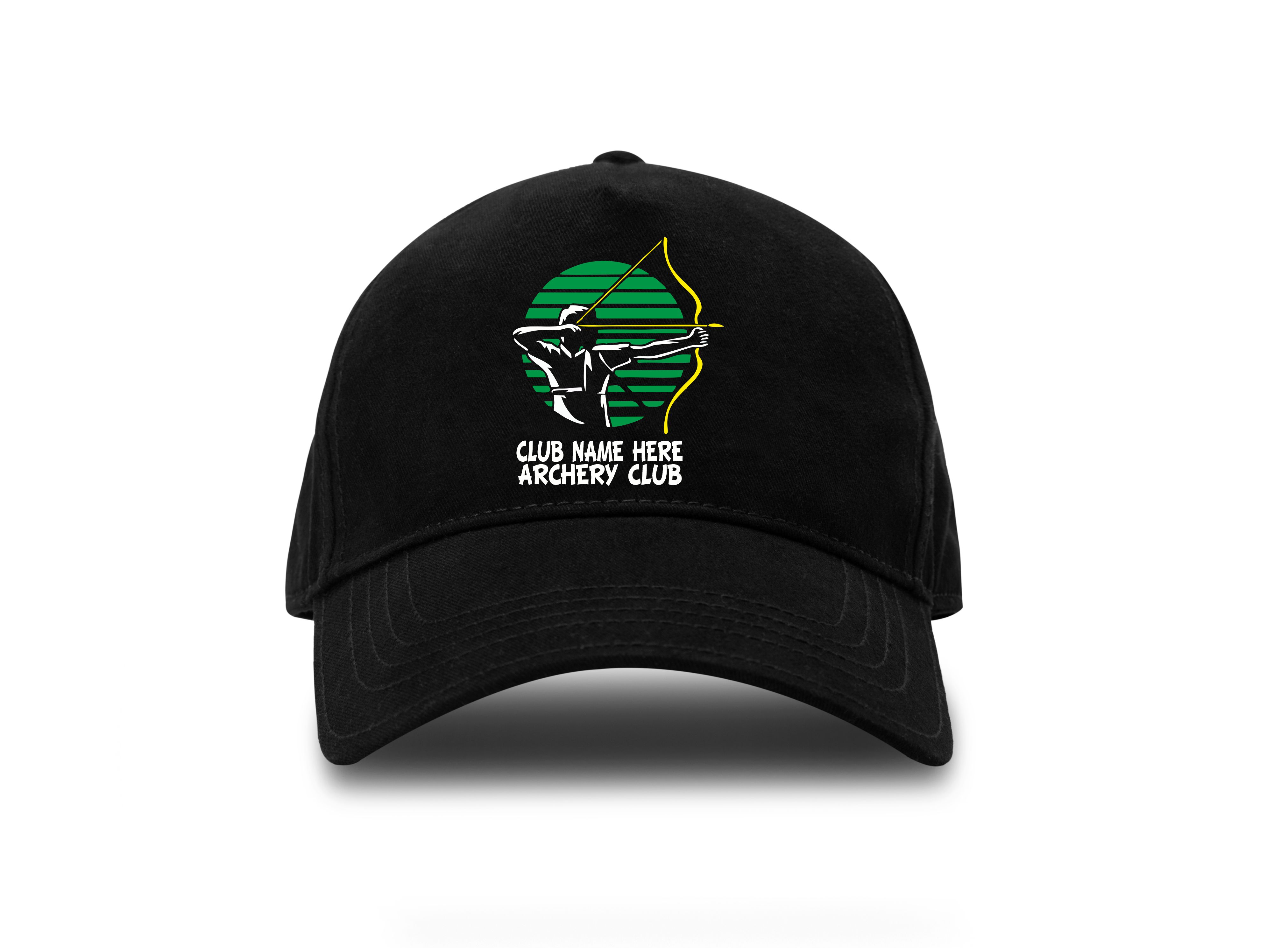 Baseballmütze Bogenschießen personalisieren mit Vereinsnamen Geschenk Unisex Mütze - Bild 6 von 9