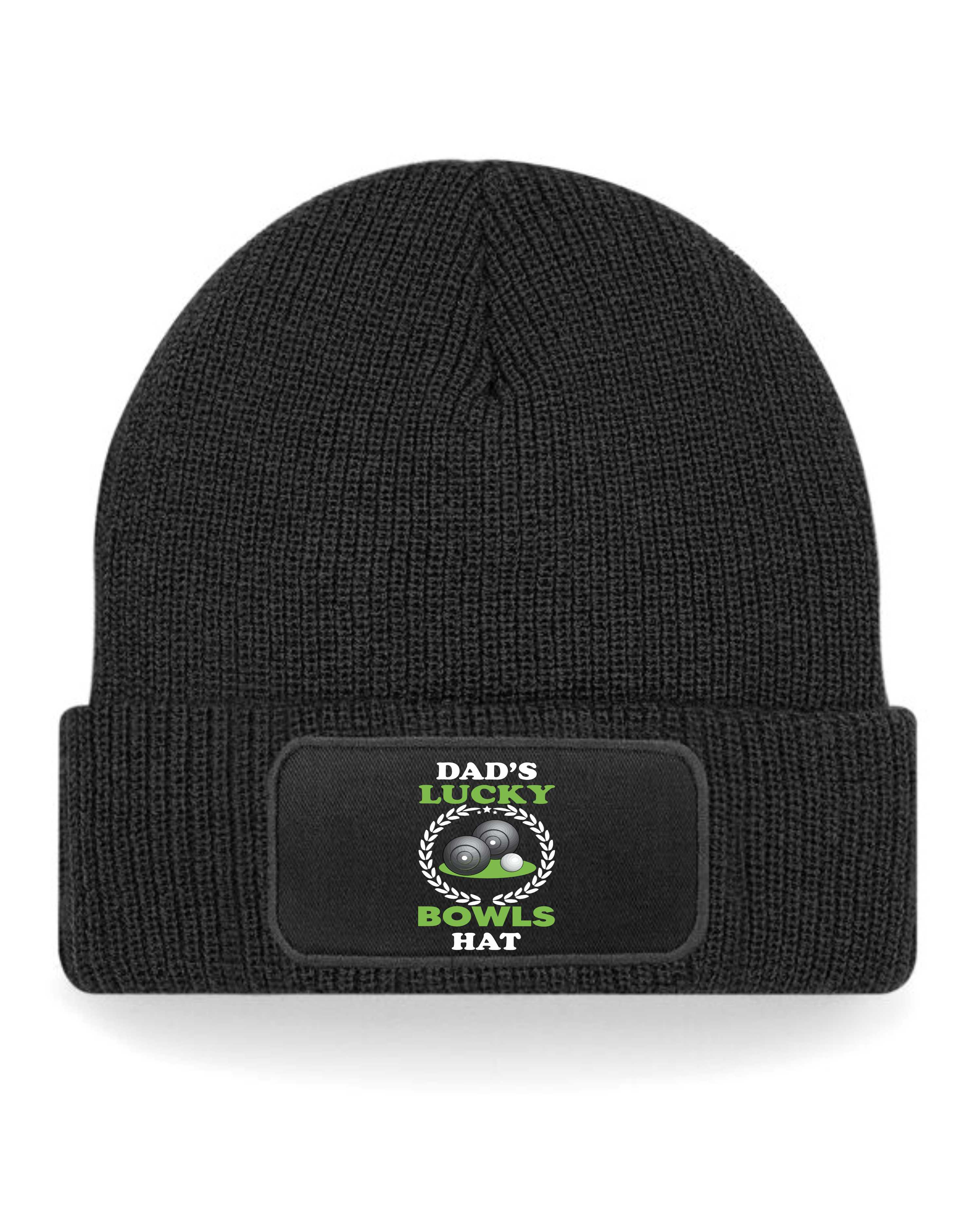 Papas Glücksschalen Beanie Mütze Geschenk Vatertag Krone grün Bowling Geburtstag - Bild 6 von 9